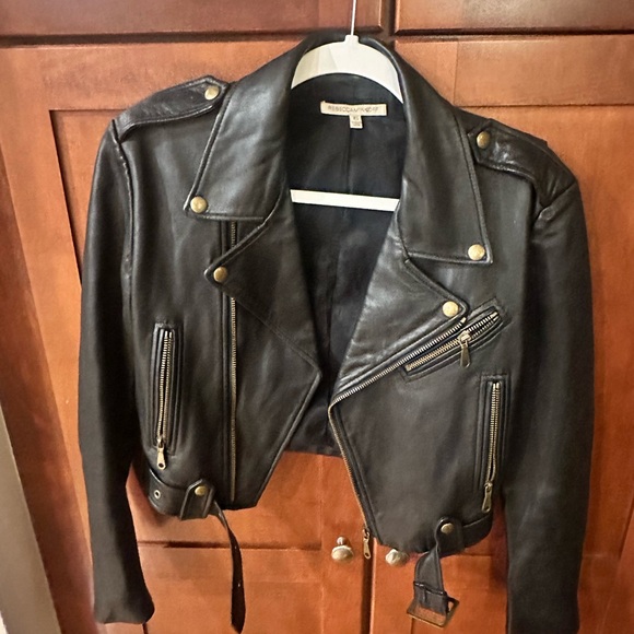 Rebecca Minkoff Jackets & Blazers - Rebecca Minkoff Lamskin Leather Jacket